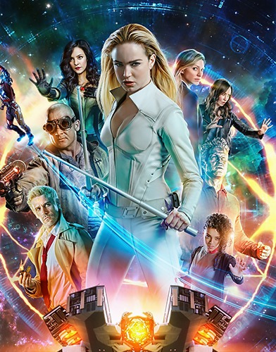 dc legends of tomorrow season 5 poster